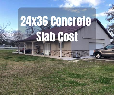 How Much Does A 24x30 Concrete Slab Cost Ontario At Ida Collins Blog