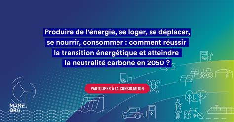 Participate in the consultation Produire de l énergie se loger se