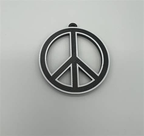 Peace Sign By Ar3dprints Download Free Stl Model