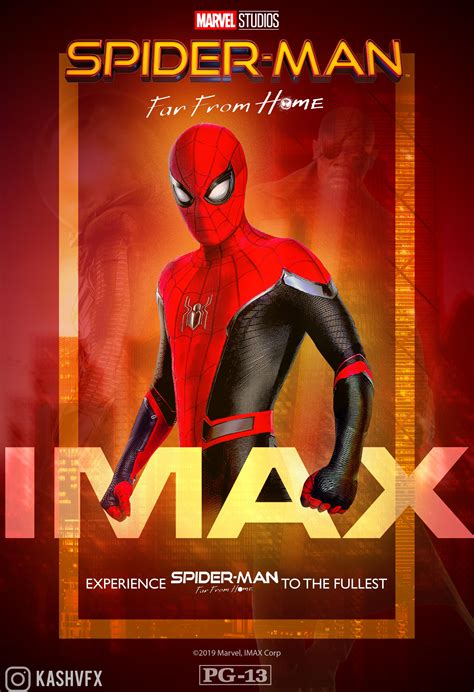 I re-made the Spider-Man Far From Home IMAX poster : r/marvelstudios