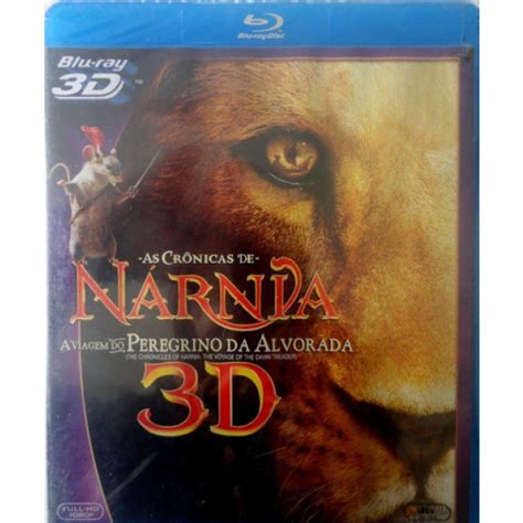 Blu ray As Crônicas de Nárnia A Viagem do Peregrino da Alvorada 3D