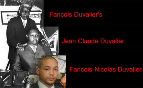 Francois, Jean-Claude Nicholas Duvalier