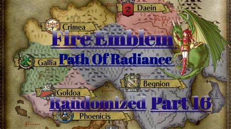 Fire Emblem Path Of Radiance Randomized Part 16 Figured It Out YouTube