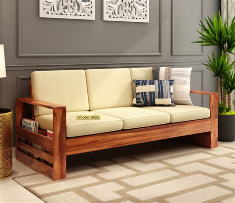 Wooden Sofa Set Images | Baci Living Room