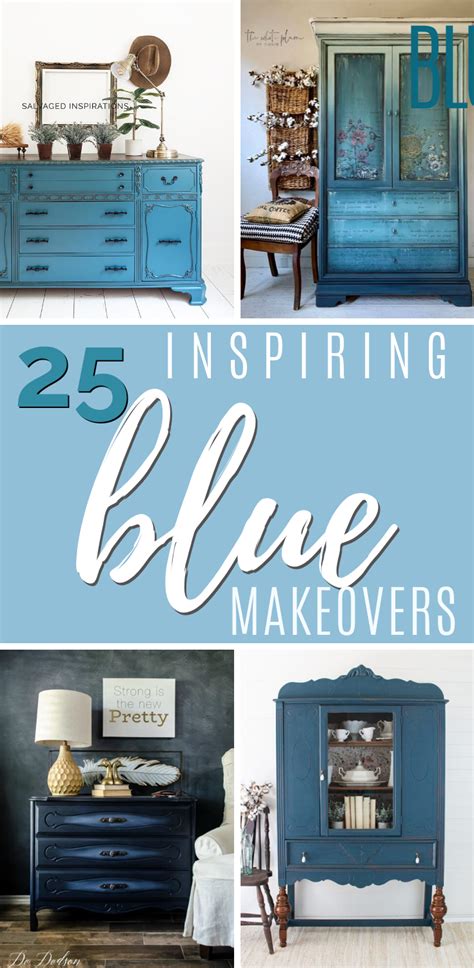 25 Beautiful Blue Painted Furniture Ideas Salvaged Inspirations