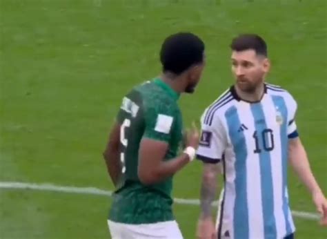 Zagueiro Da Ar Bia Provoca Messi Ap S Gol E V Deo Viraliza