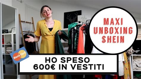 SHEIN HAUL E UNBOXING Come Vestirsi In Estate E HO SPESO 600 IN