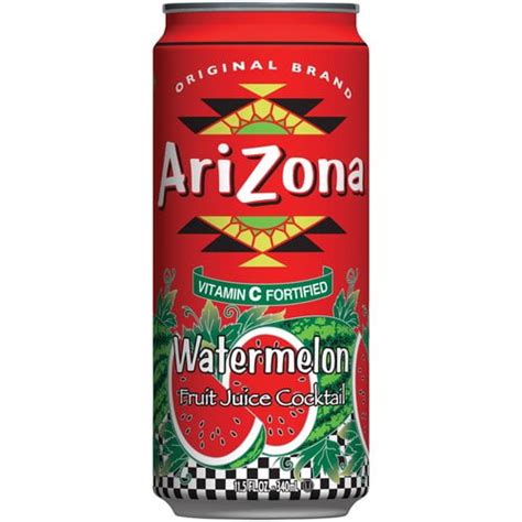 AriZona Watermelon Juice Cocktail 11 5 Fl Oz 8 Count Walmart