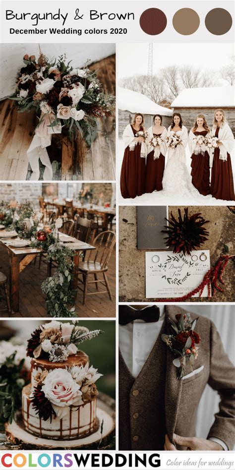 December Wedding Colors Jenniemarieweddings