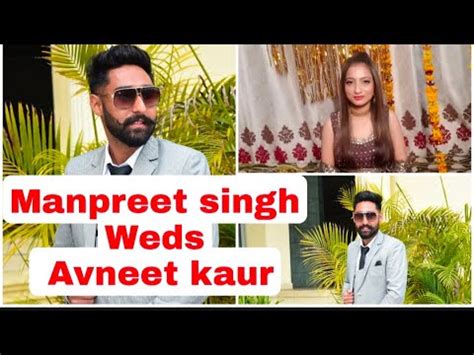 Live Wedding Ceremony Manpreet Singh Avneet Kaur Youtube