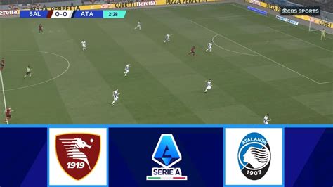 Salernitana Vs Atalanta Serie A 20232024 Football Life 2024 Youtube