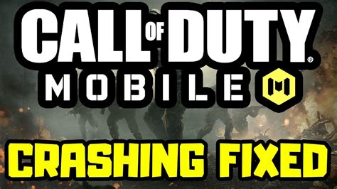 How To Fix Call Of Duty Mobile Keeps Crashing Problem Android Ios