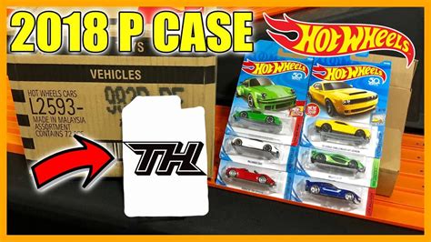 Unboxing Hot Wheels 2018 P Case 72 Car Assortment Super Treasure Hunt