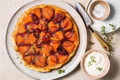 Savoury Apricot Tarte Tatin Recipes Fooby Ch