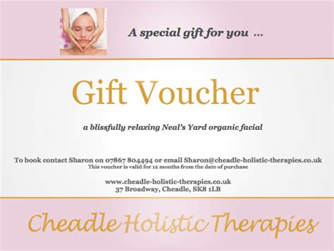 Facial Gift Vouchers Naked Photo