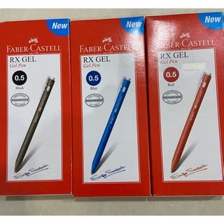 Faber Castell Rx Gel Pen Box Of Shopee Malaysia