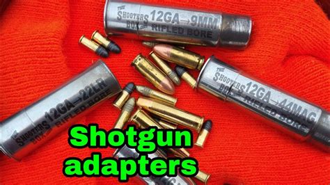 Shotgun Adapters From The Shooter S Box Let S Try Them Out Shotgun Adapters Review Youtube