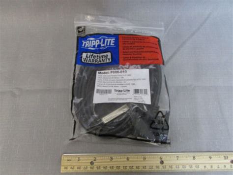 Tripp Lite P606 010 Ieee 1284 Gold Parallel Printer Cable Db25 Centronics New Ebay