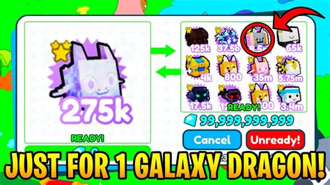 Crazy Offers For Galaxy Dragon Pet Simulator X Youtube