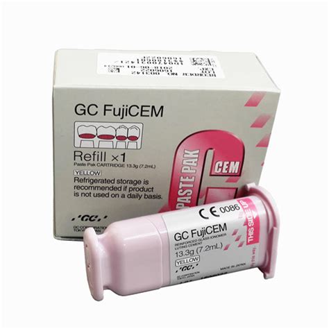 Gc Fujicem Resin Reinforced Glass Ionomer Luting Cement Fuji Cem Refill