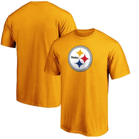 Men's Pittsburgh Steelers Fanatics Branded Gold Primary Logo Team T-Shirt