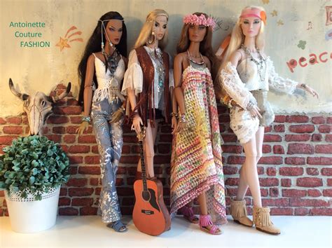 Fashion Dolls Couture Unlimited Hippies Time