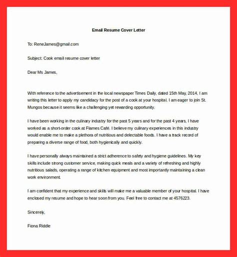 Word Doc Cover Letter Template