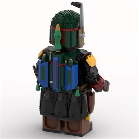 LEGO® instructions Boba Fett Mega Figure (Book of Boba Fett version)