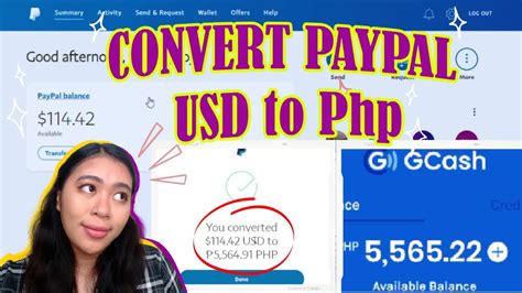 How To Convert Paypal US Dollar Balance To Php Peso MK VLOG Official