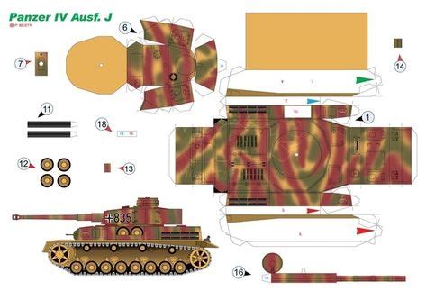 Tiger Tank Papercraft