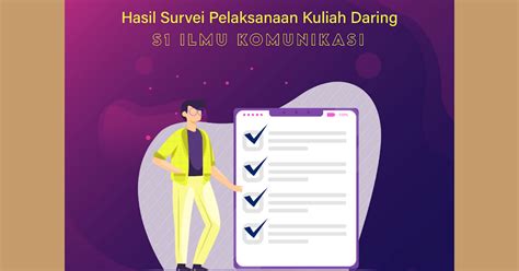 Hasil Survei Mahasiswa Ilmu Komunikasi Upn Mengenai Kuliah Daring