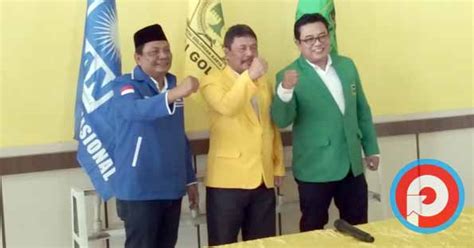 Kib Golkar Pan Dan Ppp Kabupaten Kediri Deklarasi Hadapi Pilpres