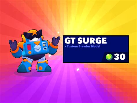 Surge Skin Idea R Brawlstars