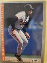 David Segui 175 Prices 1993 Fleer Baseball Cards