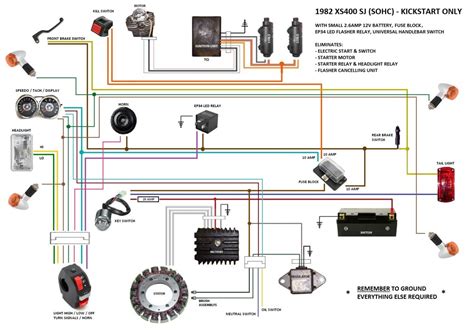 Yamaha Xs400 Wiring Diagram