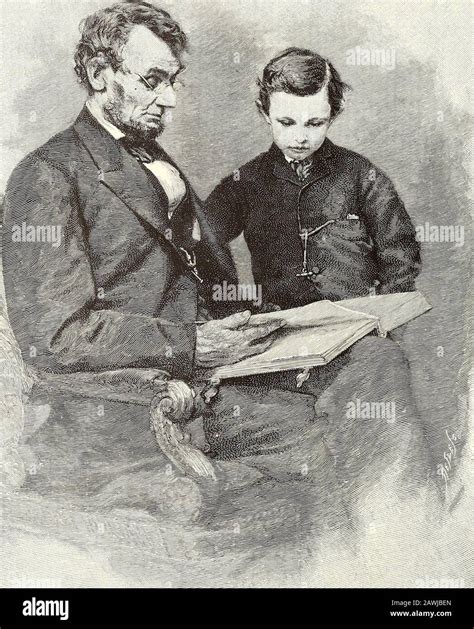 Abraham Lincoln Und Sohn Tad Fotos Und Bildmaterial In Hoher