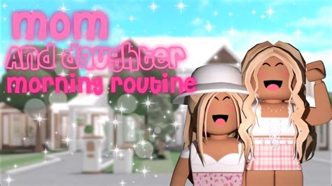 Mom And Daughter Morning Routine {roblox Bloxburg} Youtube