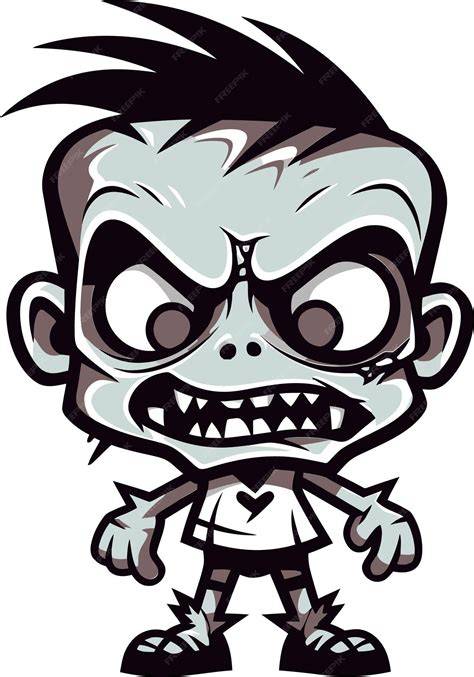 Premium Vector | Zombie mascot illustration vector design macabre ...