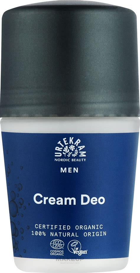 Urtekram Men Cream Deo Kreminis Dezodorantas Vyrams Makeup Lt