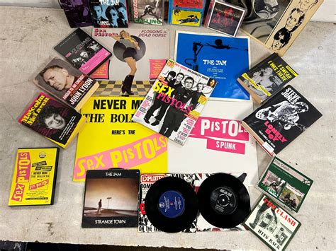 A Quantity Of LP Records Including Sex Pistols Spunk Sex Pistols