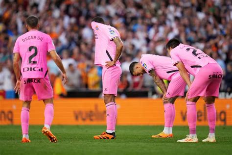 LaLiga Relegation Battle Late Valencia Leveller Relegates Espanyol