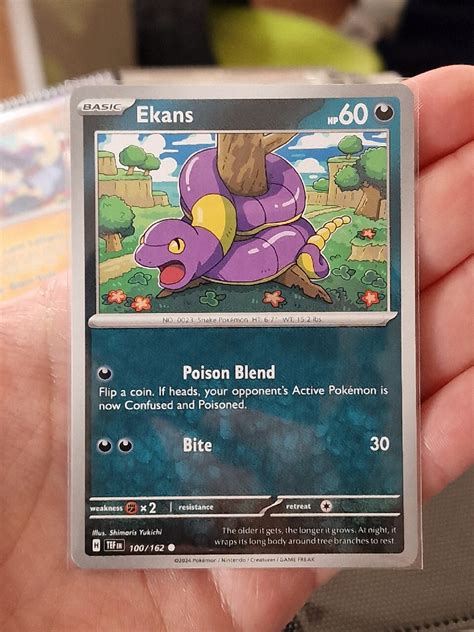 Ekans Tef Temporal Forces Karta Pokemon Gda Sk Kup Teraz Na