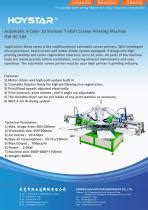 Automatic Color With Station T Shirt Screen Printing Machine