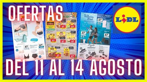 Lidl Ofertas Esta Semana De A De Agosto Youtube