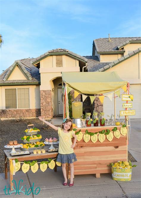 The Ultimate Lemonade Stand Stand De Limonade Limonade Theme Mariage