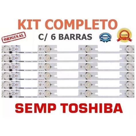 Kit C Barras De Led Tv Semp L Dl Completo Ori Shopee Brasil