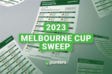 Melbourne Cup Sweep 2023 - Download or Print our Free Sweep Template