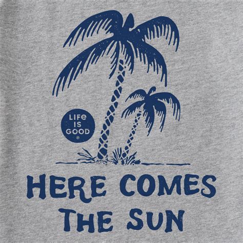 Women S Here Comes The Sun Palms Crusher Tank Life Is Good Official Site