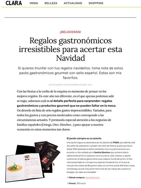 Regalos gastronómicos irresistibles para acertar esta Navidad FISAN