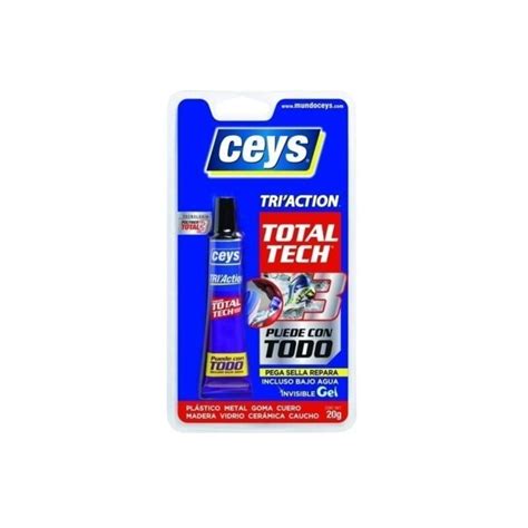 Adhesivo Sellador Tri Action 20 Gr Total Tech Xpress Ceys